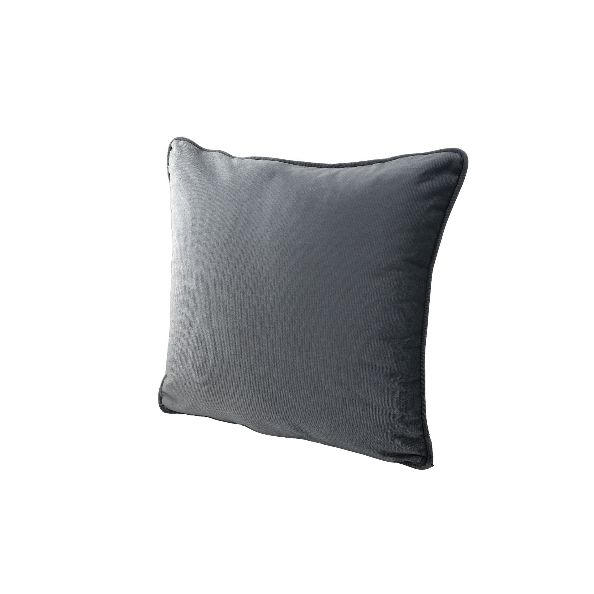 Set Di 4 Federe Per Cuscino In Velluto Riccio, Ricamato, Motivi Geometrici, Colore Senape E Argento, 43x43 Cm, Con Cerniera, Lavabili In Lavatrice - 4